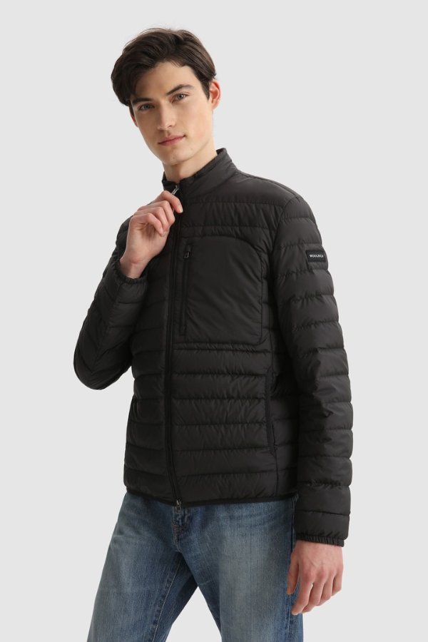 Bering quilted jacket Black