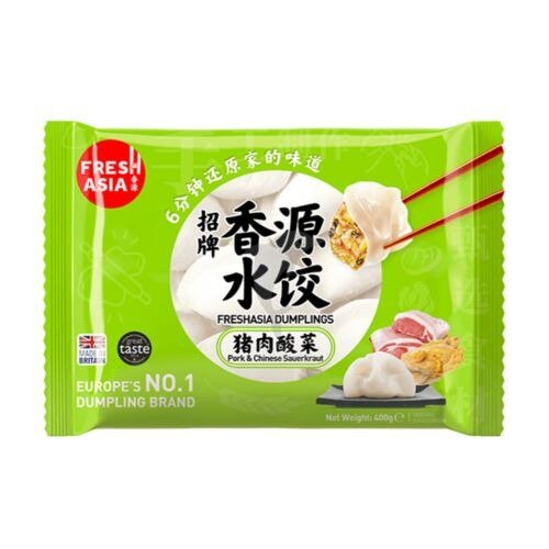 香源 猪肉酸菜水饺 400g