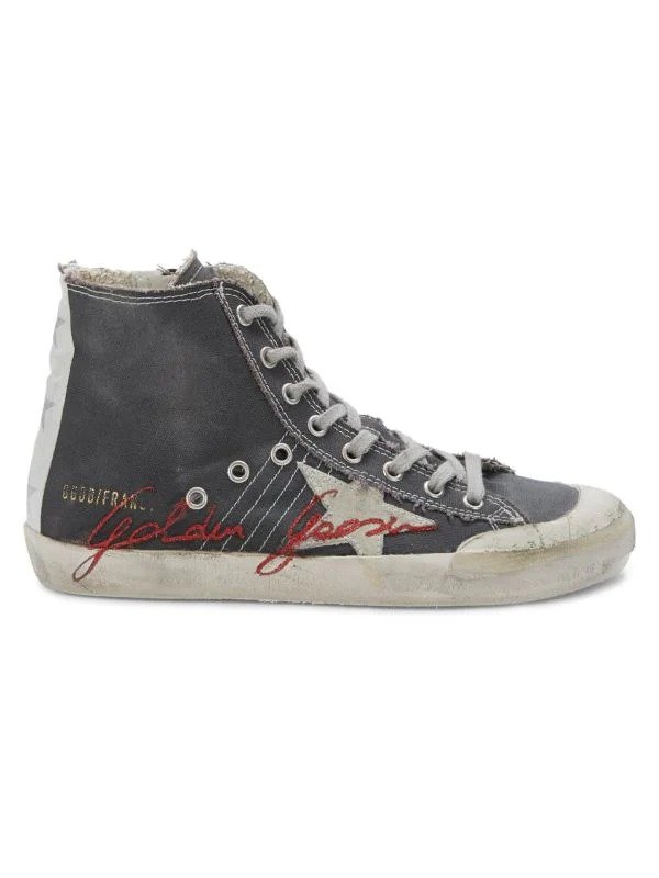 Sky Star Canvas High Top Sneakers