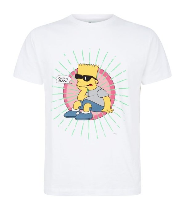 Cotton Bart Simpson T-Shirt