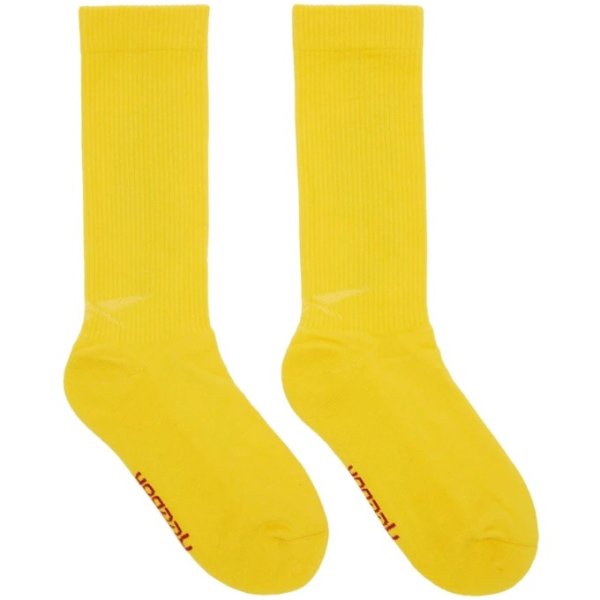 DHL 黄色袜子