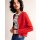 Holly Knitted JacketHot Pepper Red