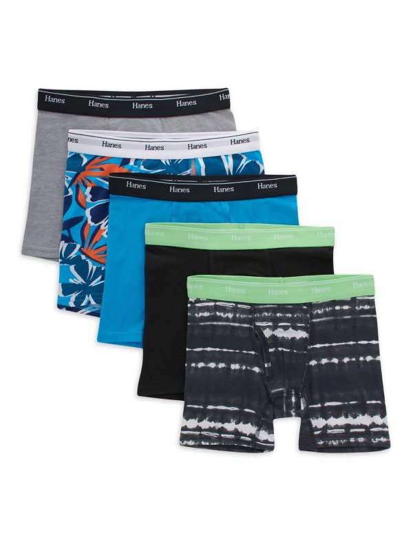 Originals Boys' Underwear Boxer Briefs, 5-Pack, Sizes S-XL