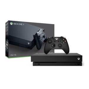 Factory Recertified Xbox One X Gaming Console AMD 8 Core 2.3 GHz 12 GB/GDDR5 Memory 1 TB Hard Drive Wireless-controller HDR Blu-Ray Drive 4K HD Supported Retail-box