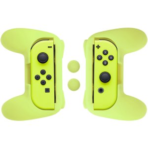 AmazonBasics Grip Kit for Nintendo Switch Joy-Con Controllers - Blue