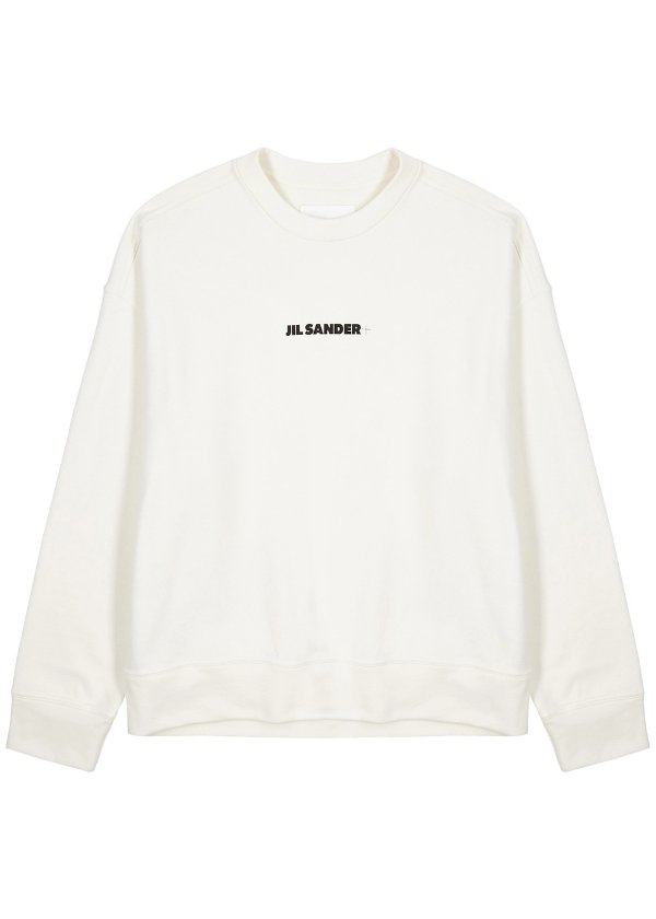 Off-white logo cotton sweatshirt
