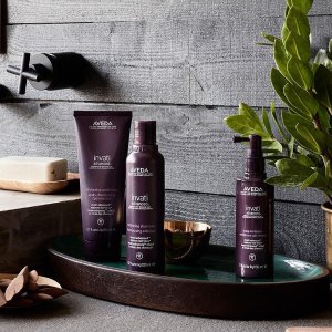 with your purchase of the full-size Invati Advanced System @ Aveda