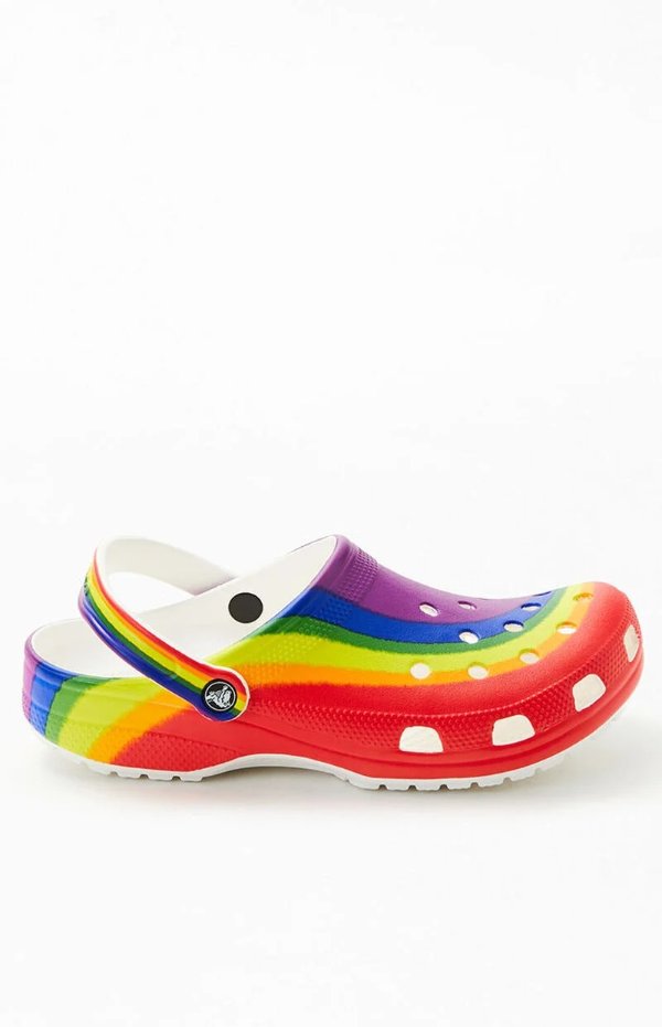 Women's Rainbow Clogs