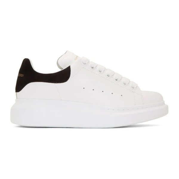 - White & Black Oversized Sneakers