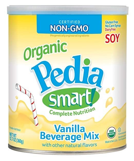 Organic Non-GMO Soy Vanilla Complete Nutrition Beverage Powder, 12.7 oz