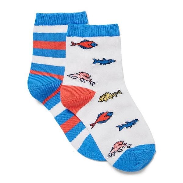 Fish Sock 2-Pack