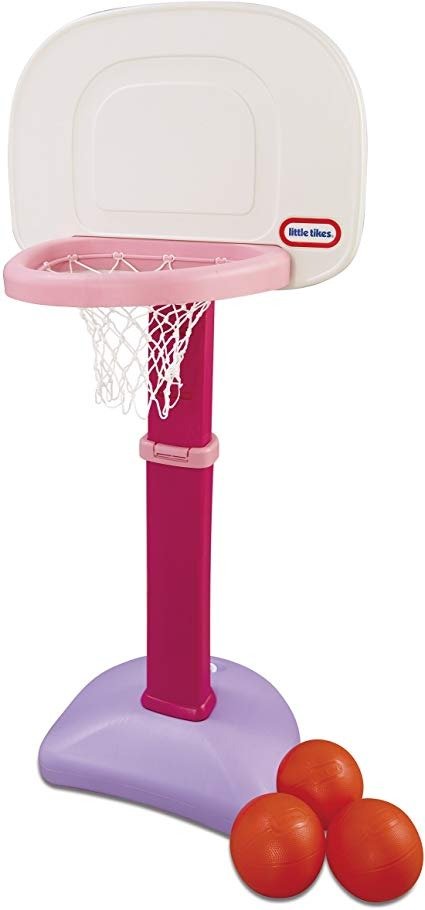 Easy Score Basketball Set, Pink, 3 Balls - Amazon Exclusive