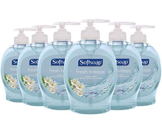 Liquid Hand Soap, Fresh Breeze - 7.5 fluid ounce (Pack of 6)