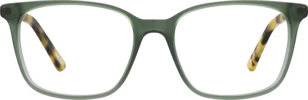 Green Square Glasses #4423524 | Zenni Optical Eyeglasses
