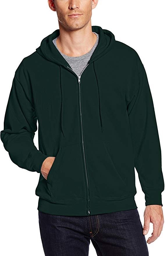 Men's Full-Zip EcoSmart Fleece Hoodie