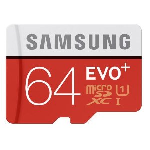 Select Samsung EVO+ Memory Cards