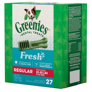 Greenies Fresh Regular Dental Dog Treats