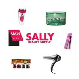 with $50 order @ Sally Beauty Supply