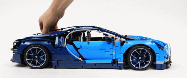 LEGO 乐高 42083 机械组系列布加迪Chiron超级跑车 - 7