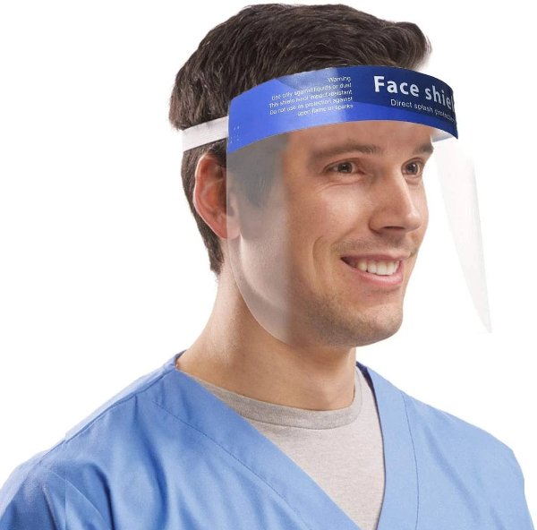 Reusable Safety Face Shield (2 to 12 Pack)