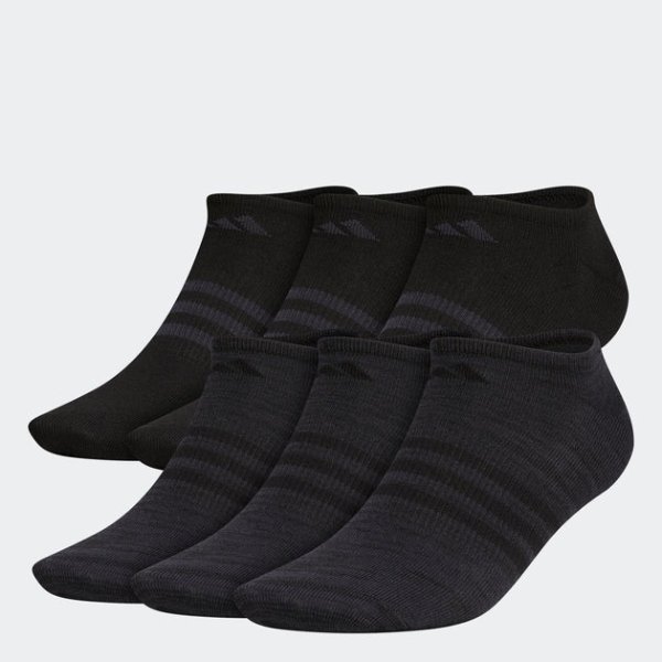 superlite no-show socks 6 pairs