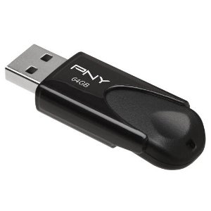 PNY Attaché 64GB USB 2.0 Flash Drive