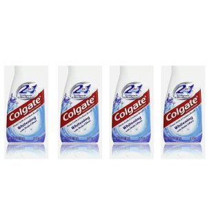 Colgate 2-in-1 Whitening With Stain Lifters Toothpaste 4.60 Oz (4 Packs)