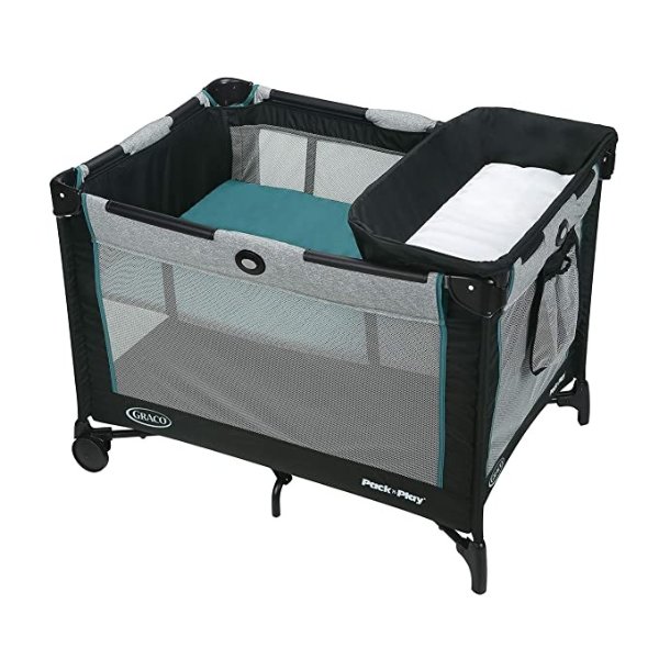 Pack 'n Play Simple Solutions Playard | Includes Integrated Diaper Changer, Darcie