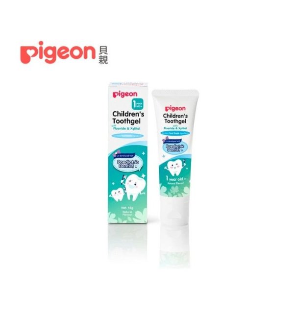 兒童含氟牙膏 - 45g | PIGEON 貝親