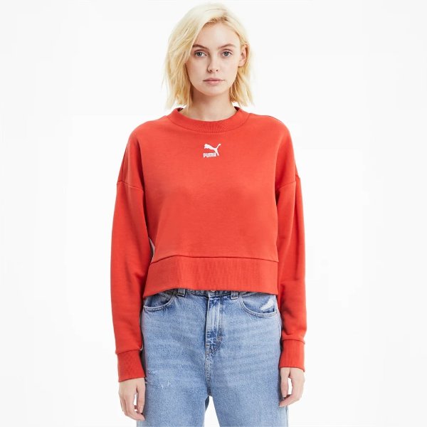 Classics Women's Cropped Crewneck Sweatshirt