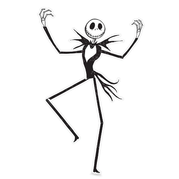 Jack Skellington Jointed Cutout Decoration - The Nightmare Before Christmas | shopDisney