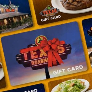 Texas Roadhouse $50 Gift Cards sale