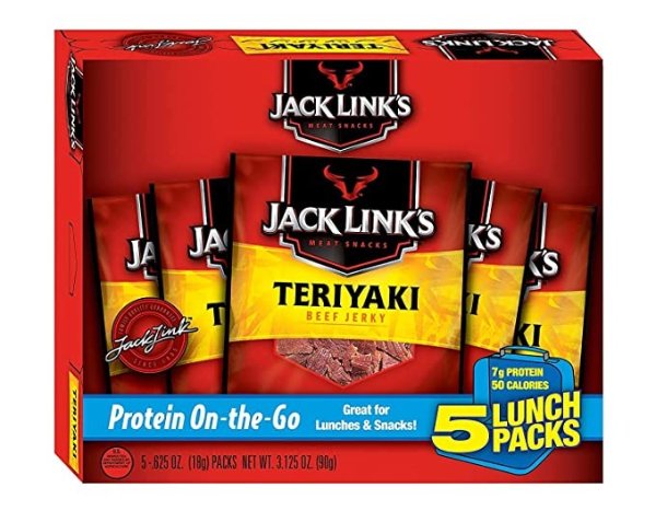 , Snack Packs, Teriyaki, 5-ct, 0.62 oz