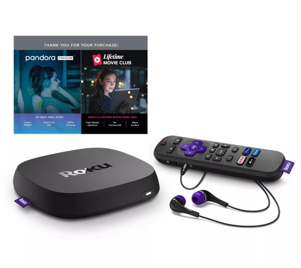 Ultra 4K Streaming Player with Voice Remote Pro & Voucher