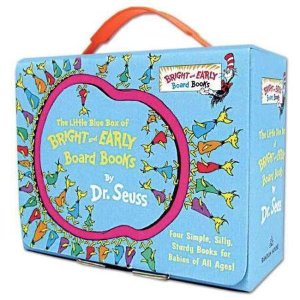 The Little Blue Box of Bright and Early Board Books by Dr. Seuss儿童图书