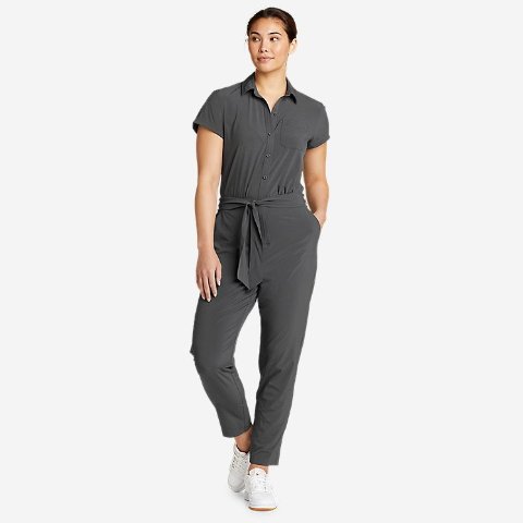 Eddie BauerDeparture Short-Sleeve JumpsuitOriginal text