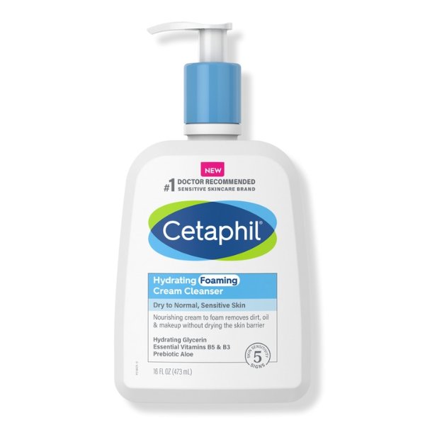 Hydrating Foaming Cream Cleanser - Cetaphil | Ulta Beauty
