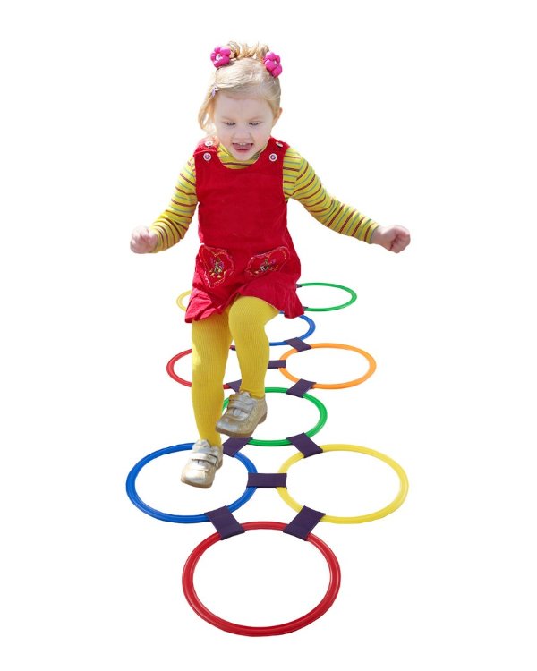 Hey! Play! Hopscotch Ring Game