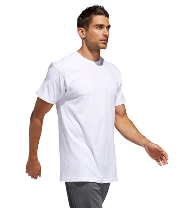 Athletic 男子纯色运动T恤 3件装