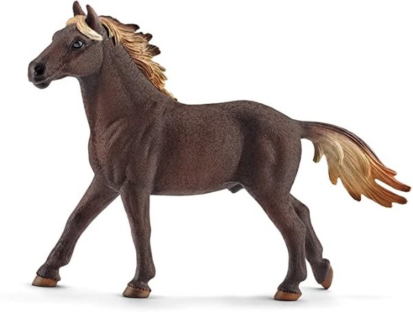 Farm World, Animal Figurine, Farm Toys for Boys and Girls 3-8 Years Old, Mustang Stallion