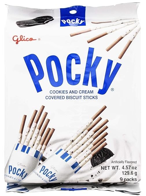 Cookie And Cream Covered Biscuit Sticks, 4.45 Ounce