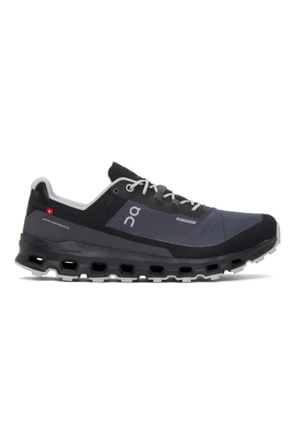 Black Cloudvista Waterproof Sneakers