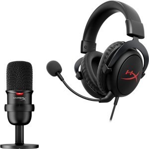 HyperX  SoloCast USB Mic Cloud Core Wired 7.1 Headset
