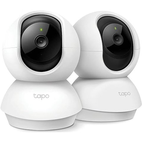 Tapo 2K 室内智能安防监控摄像机 2件