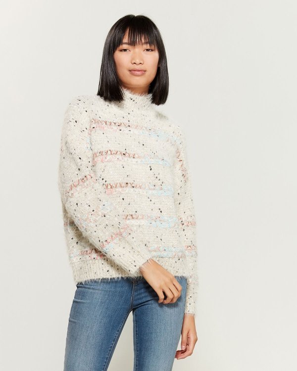Textured Cozy Sweater