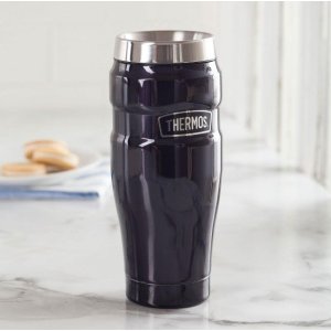Thermos Stainless King 20 Ounce Travel Tumbler, Stainless Steel