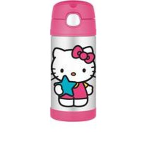 Thermos Funtainer Bottle, Hello Kitty - 12 oz