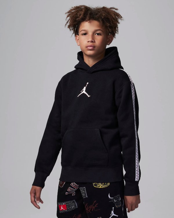 Jordan MJ Flight MVP Big Kids' Pullover Hoodie. Nike.com