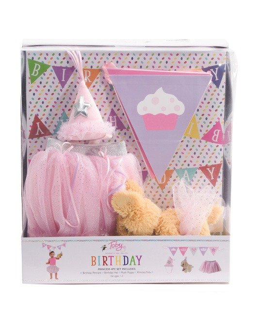 4pc Birthday Princess Box Set
