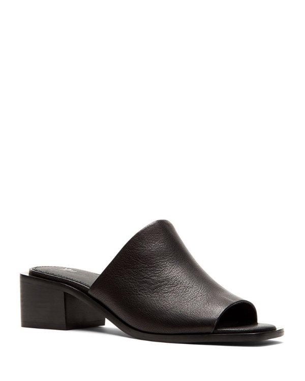 Lucia Leather Mule Sandals